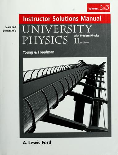 Cover for Sears and Zemansky's university physics