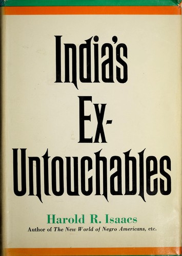 Cover for India's ex-Untouchables