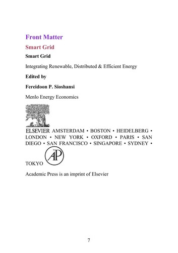 Cover for Smart grid