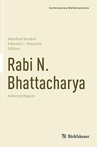 Cover for Rabi N. Bhattacharya