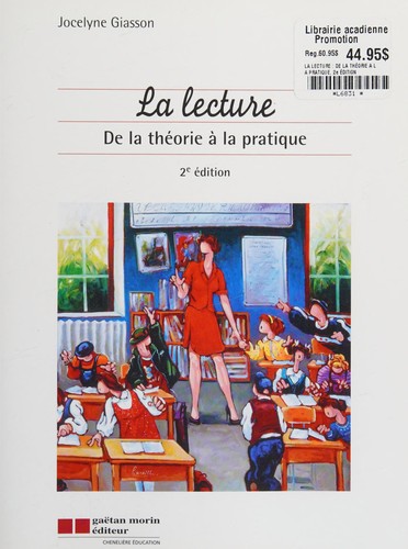 Cover for La lecture