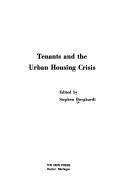 Cover for Tenants and the urban housing crisis.