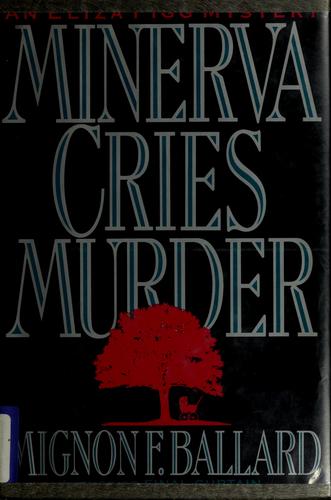Cover for Minerva cries murder