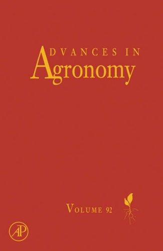 Cover for Advances in Agronomy, Volume 92 (Advances in Agronomy) (Advances in Agronomy)