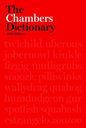 Cover for The Chambers Dictionary