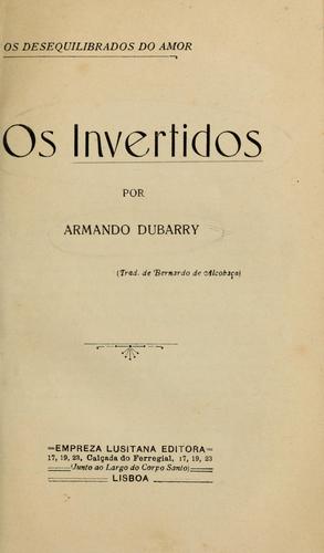 Cover for Os invertidos