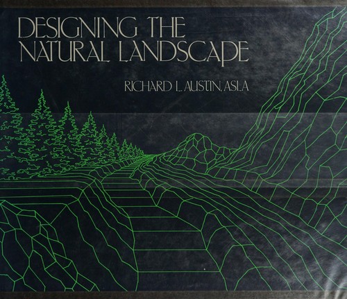 Cover for Designing the natural landscape