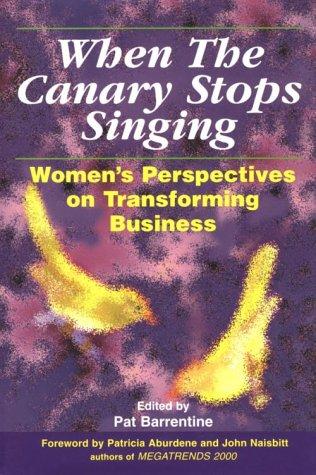 Cover for When the canary stops singing