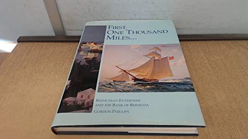 Cover for First, one thousand miles--