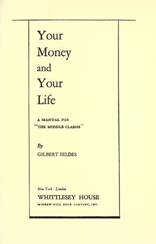 Cover for Your money and your life