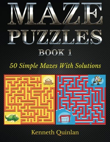 Cover for Maze Puzzles - Book 1