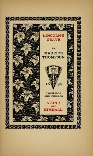 Cover for Lincoln's grave