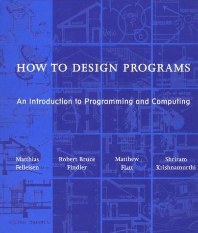 Cover for How to Design Programs