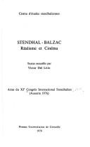 Cover for Stendhal-Balzac