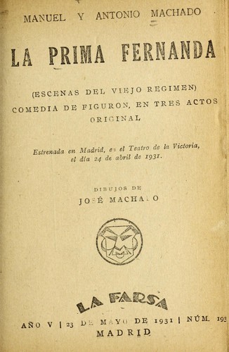 Cover for La prima Fernanda