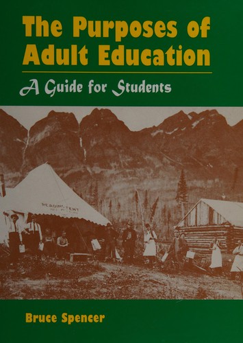 Cover for Purposes of Adult Education