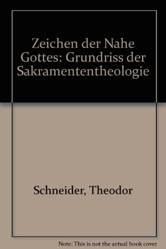 Cover for Zeichen der Nähe Gottes