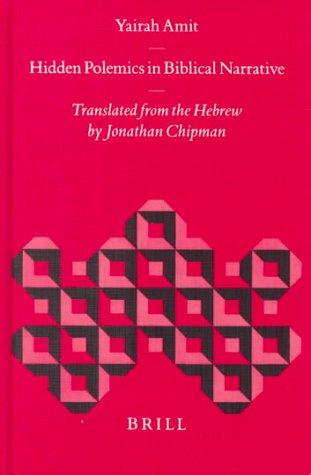 Cover for Hidden Polemics in Biblical Narrative (Biblical Interpretation Series)