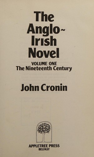 Cover for The Anglo-Irish novel