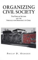 Cover for Organizing civil society