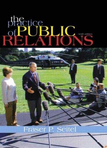 Cover for The Practice of Public Relations, Ninth Edition