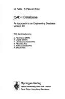 Cover for Computer Aided Design Interfaces Data Base (ESPRIT Research Reports - Project 322)
