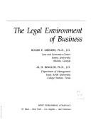 Cover for The legal environment of business