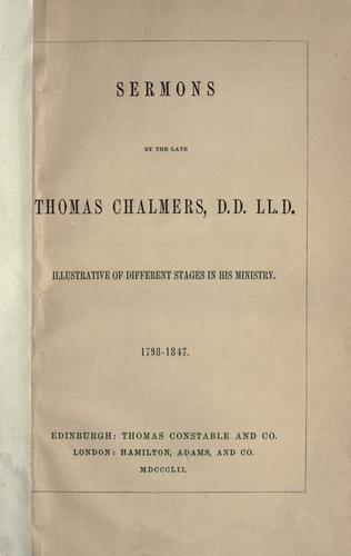 Cover for Sermons