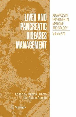 Cover for Liver and Pancreatic Diseases Management (Advances in Experimental Medicine and Biology)
