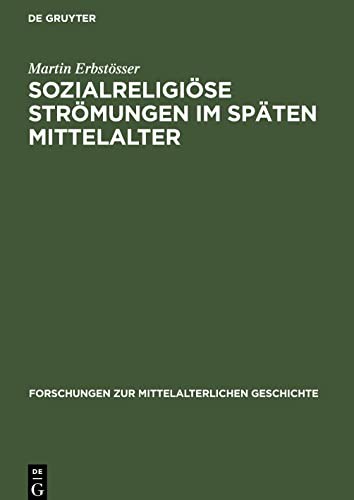 Cover for Sozialreligiöse Strömungen im Späten Mittelalter