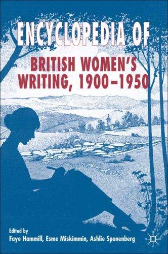 Cover for An Encyclopedia of British Women's Writing 1900-1950