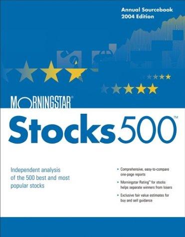 Cover for Morningstar Stocks 500