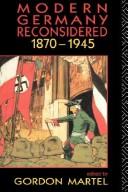 Cover for Modern Germany Reconsidered