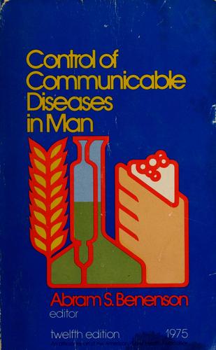 Cover for Control of communicable diseases in man