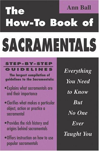Cover for How to Book of Sacramentals