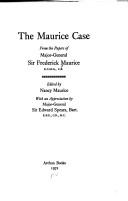 Cover for The Maurice case