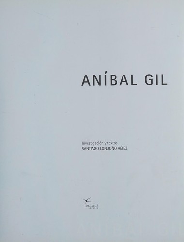 Cover for Aníbal Gil