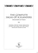 Cover for The Complete sagas of Icelanders