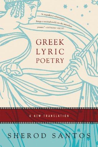 Cover for Greek Lyric Poetry