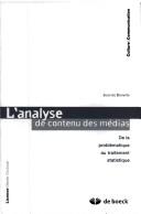 Cover for L' analyse de contenu des médias