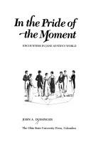 Cover for In the pride of the moment
