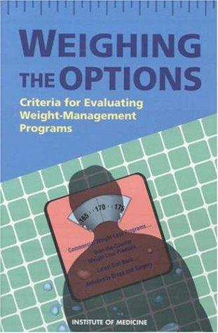Cover for Weighing the Options