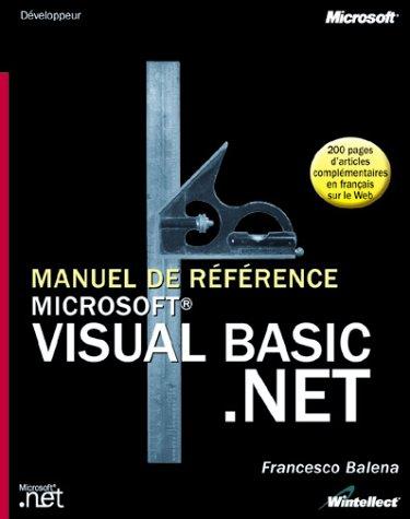 Cover for Visual Basic .NET 