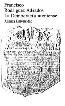 Cover for La democracia ateniense