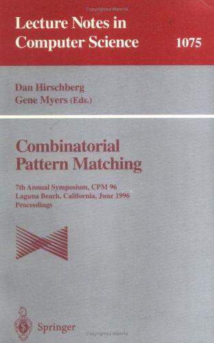 Cover for Combinatorial Pattern Matching