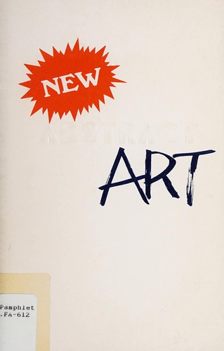 Cover for New Abstract Art