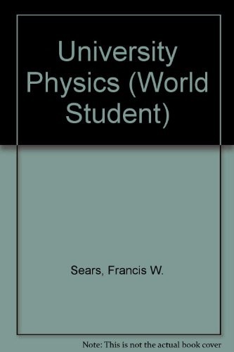 Cover for University physics.