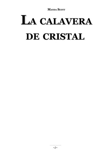 Cover for La calavera de cristal