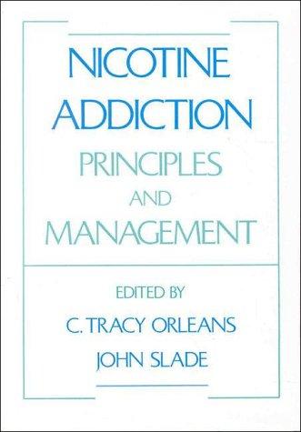 Cover for Nicotine addiction