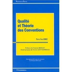 Cover for Qualité et théorie des conventions